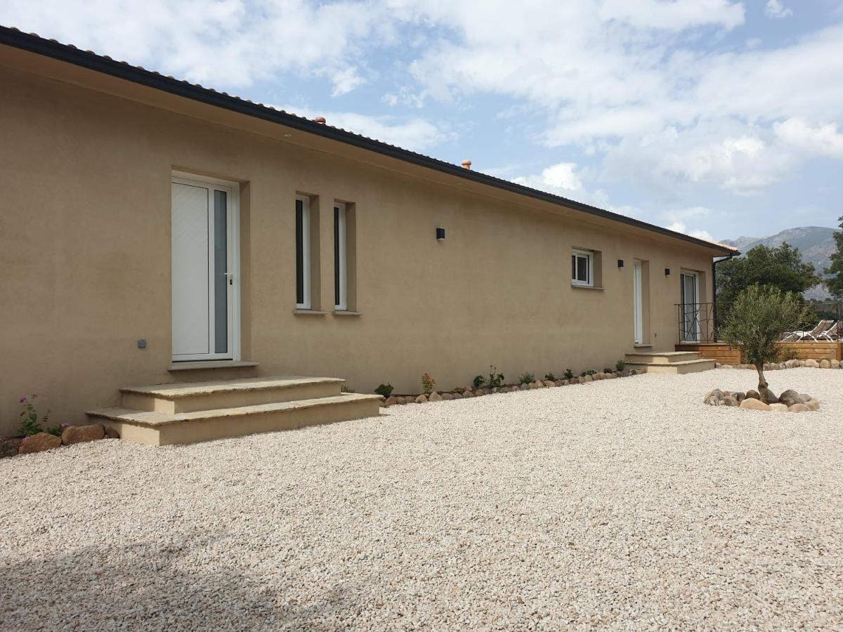 Domaine U Filanciu - Casa Ghjulia - Centru Di Corsica Villa Moltifao Eksteriør billede